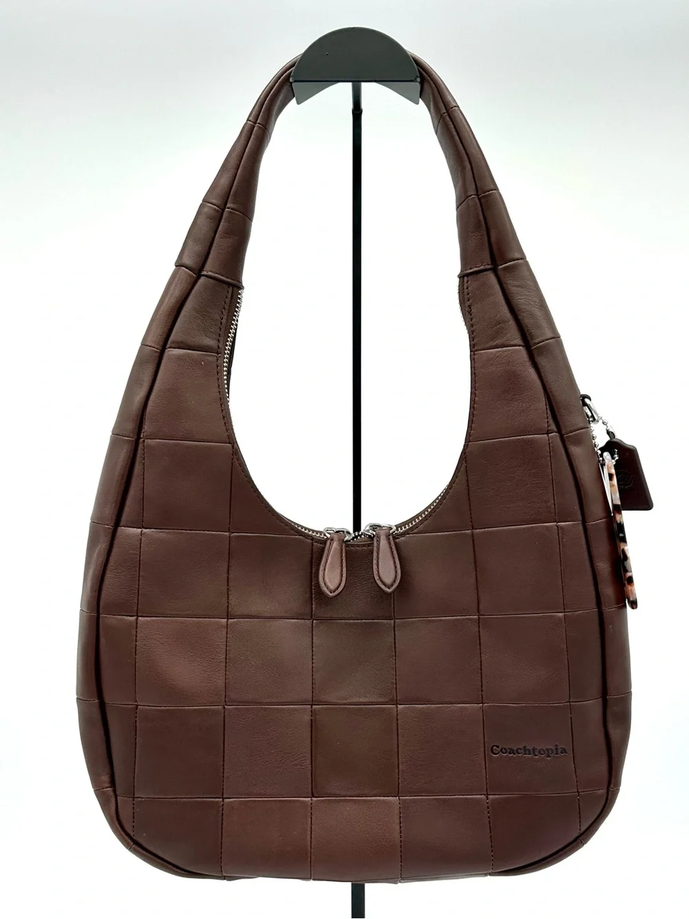 EUC Coachtopia Alter/Ego Crescent Small Shoulder Bag Maple 1